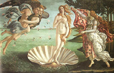 Uffizi-Botticelli's Birth of Venus