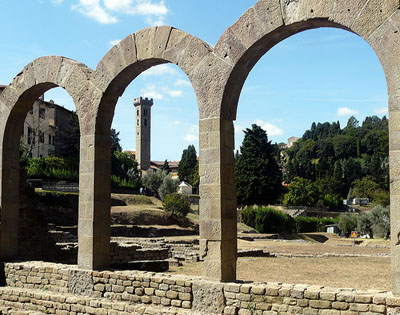 Fiesole-Roman Ruins