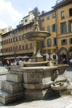Florence Piazzas-Piazza Santa Croce