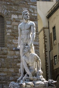 Piazza della Signoria-Statue